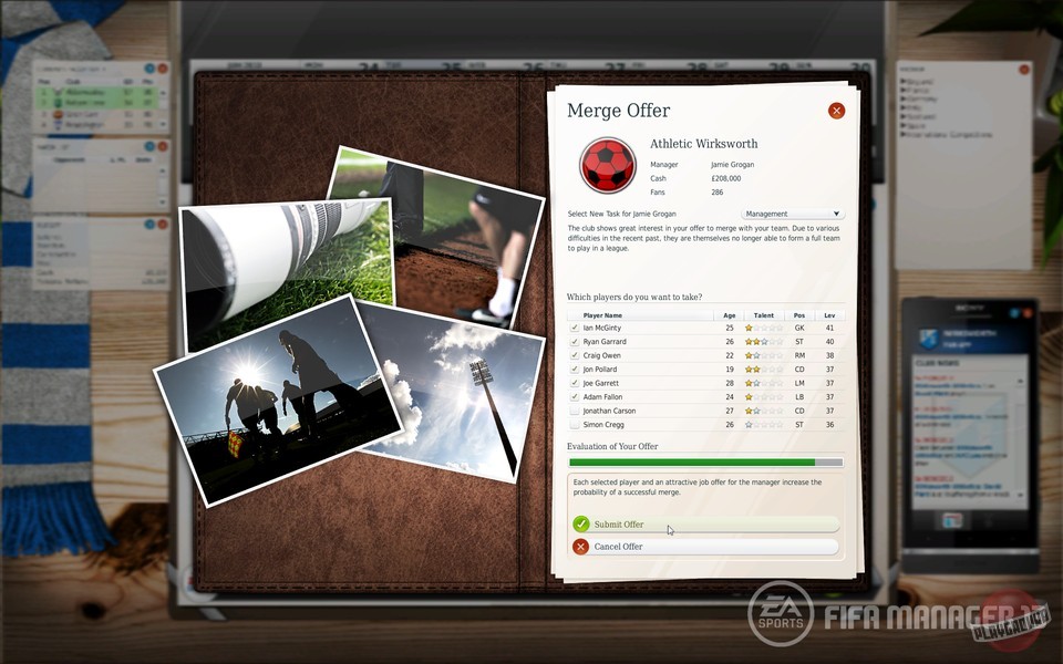 Скриншот из игры FIFA Manager 13 - 18