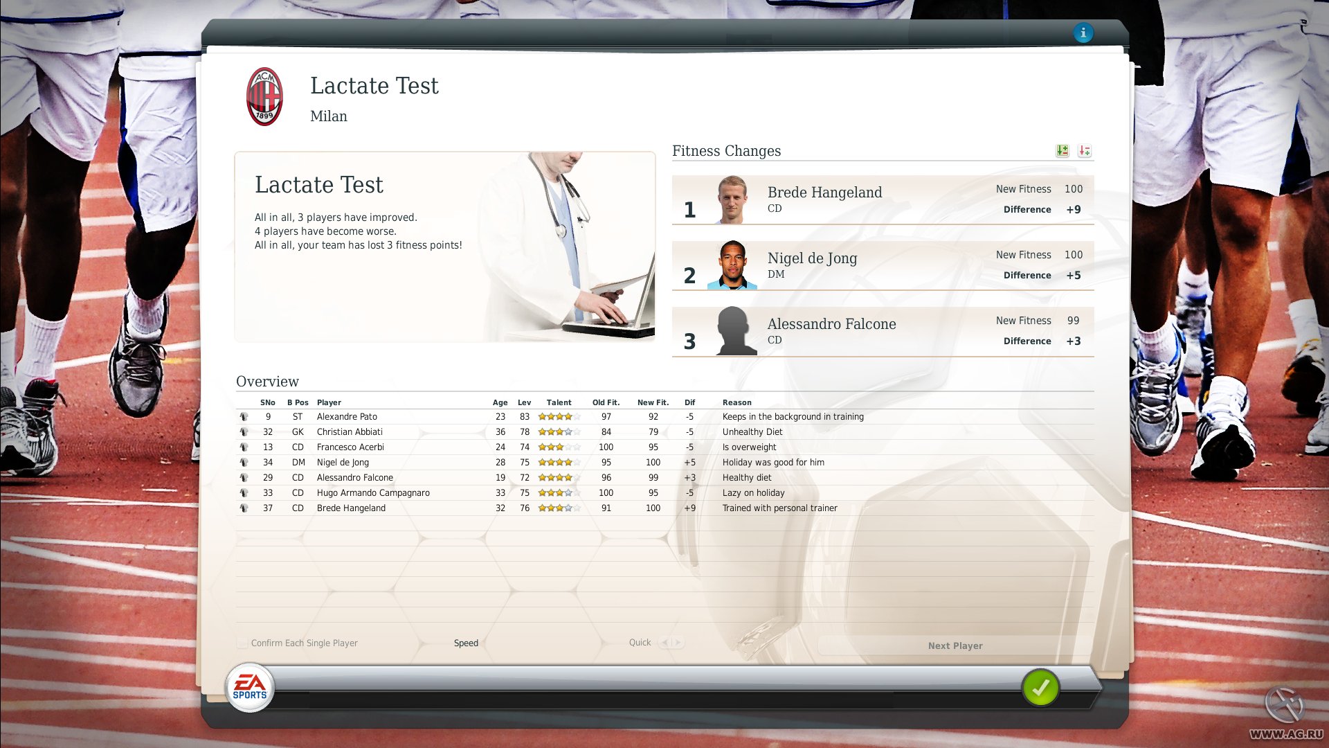 Скриншот из игры FIFA Manager 13 - 33