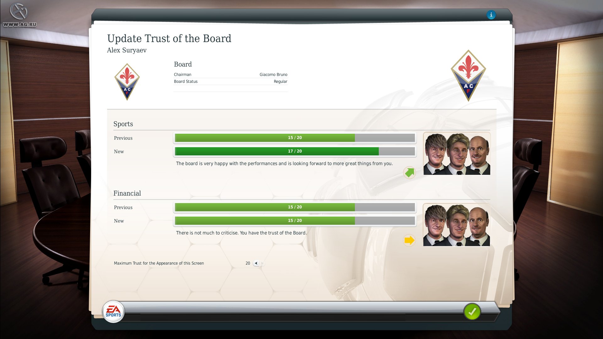 Скриншот из игры FIFA Manager 13 - 44