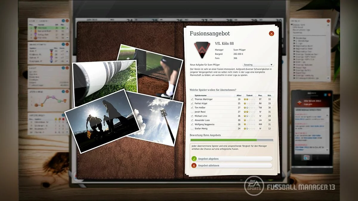 Скриншот из игры FIFA Manager 13 - 8