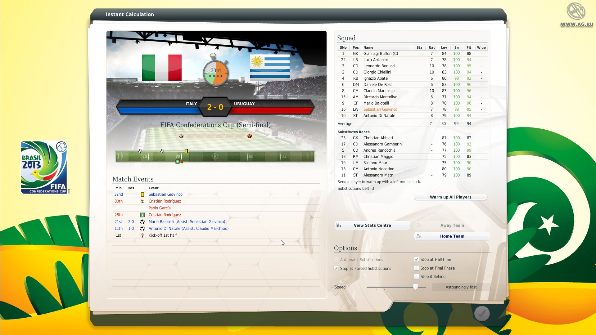 Скриншот из игры FIFA Manager 13 - 70