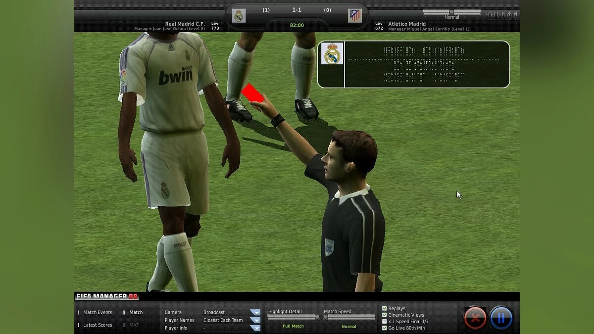 Скриншот из игры FIFA Manager 08 - 20