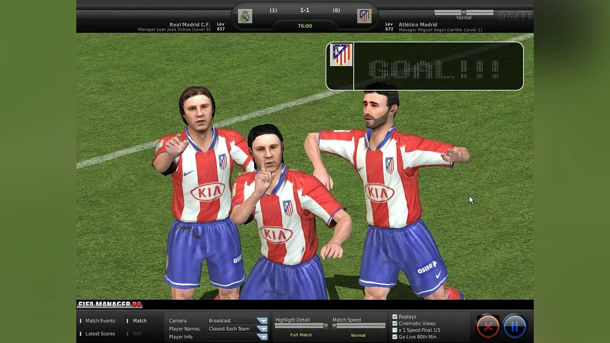 Скриншот из игры FIFA Manager 08 - 40