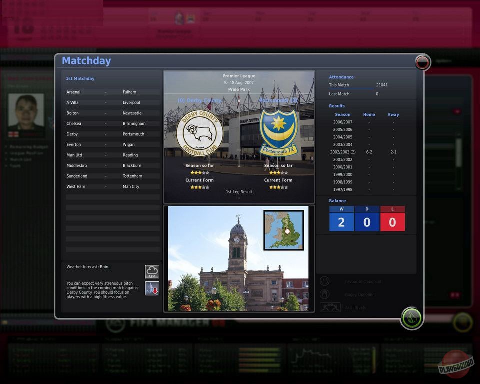 Скриншот из игры FIFA Manager 08 - 6