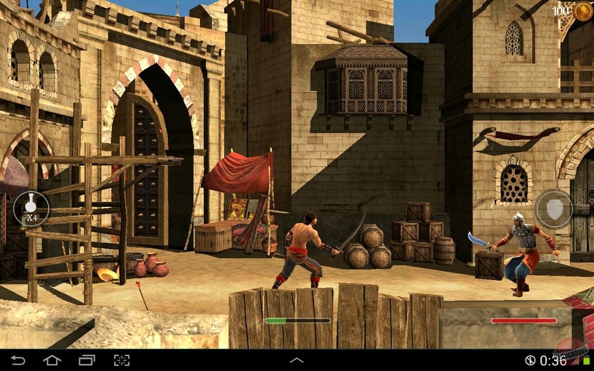 Скриншот из игры Prince of Persia 2: The Shadow and The Flame - 2