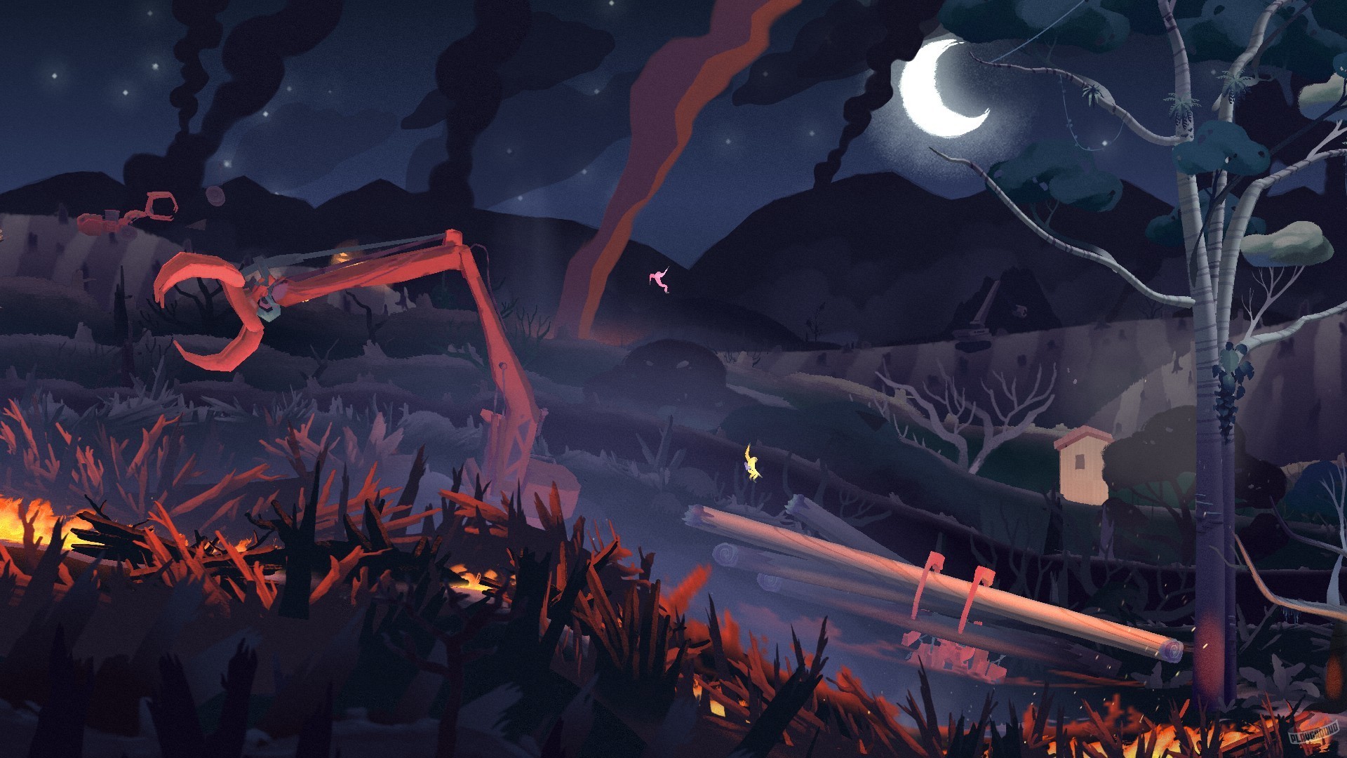 Скриншот из игры Gibbon: Beyond the Trees - 2