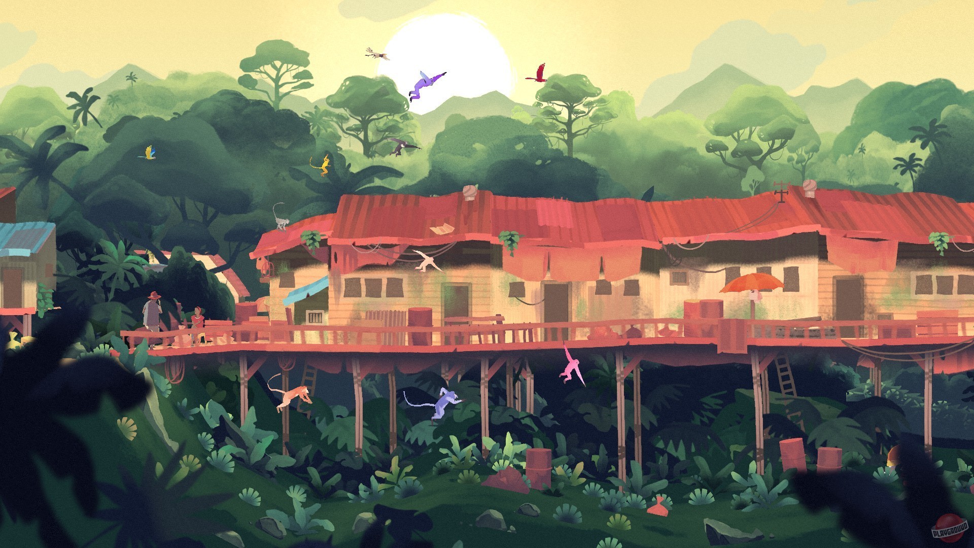 Скриншот из игры Gibbon: Beyond the Trees - 10