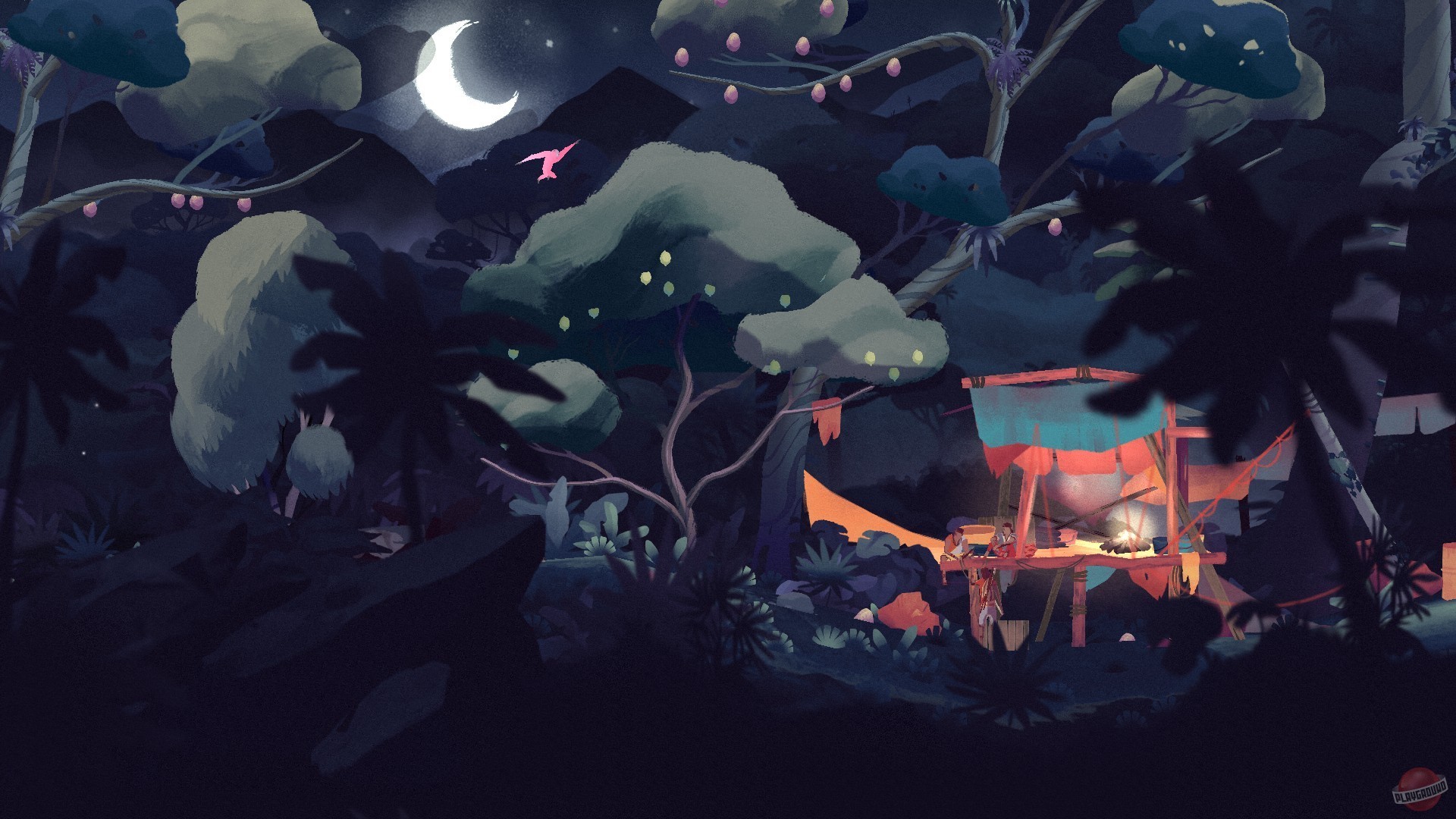 Скриншот из игры Gibbon: Beyond the Trees - 7