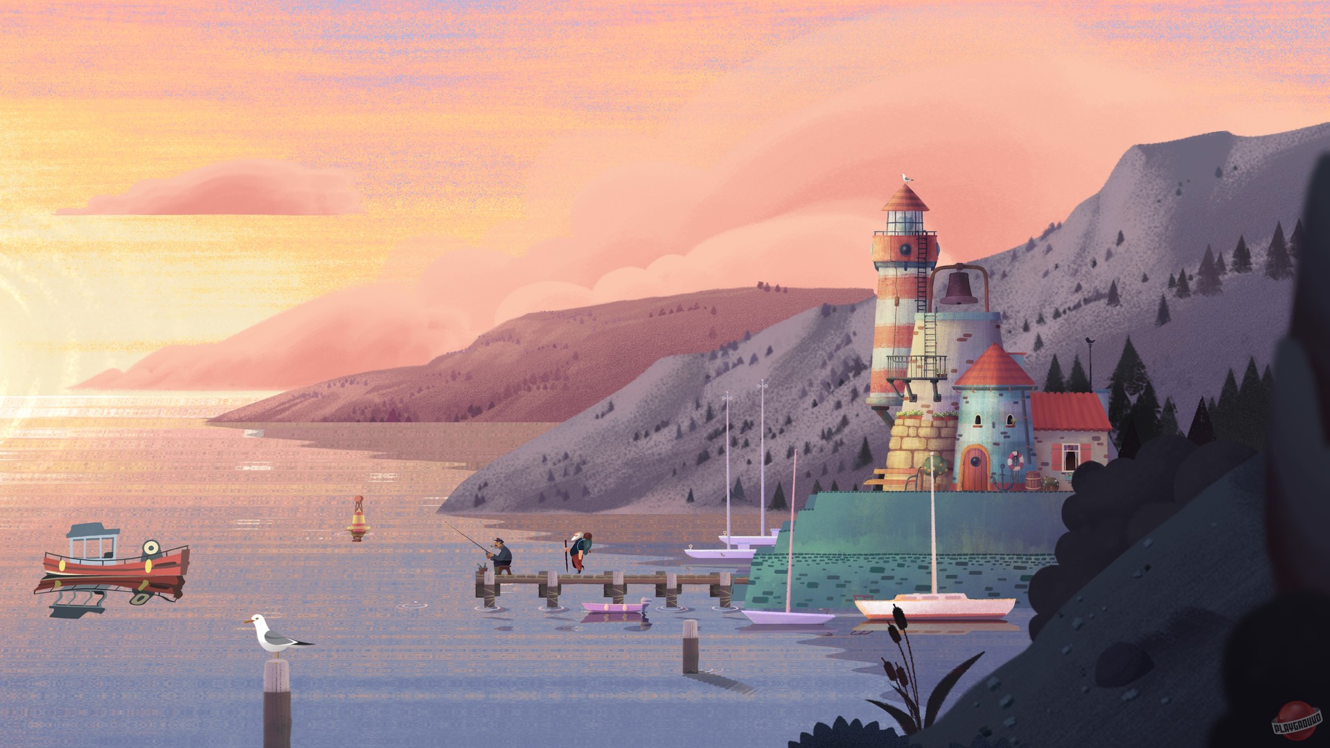 Скриншот из игры Old Man's Journey - 29