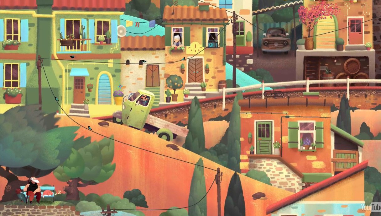 Скриншот из игры Old Man's Journey - 1