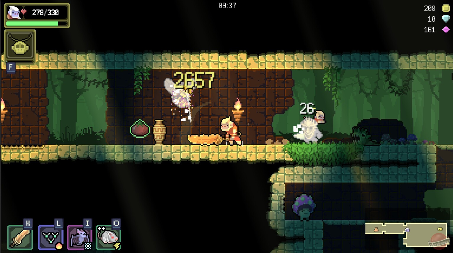 Скриншот из игры Dunjungle - 12