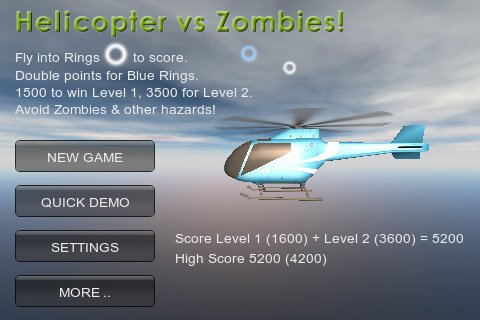 Скриншот из игры Helicopter vs Zombies - 3