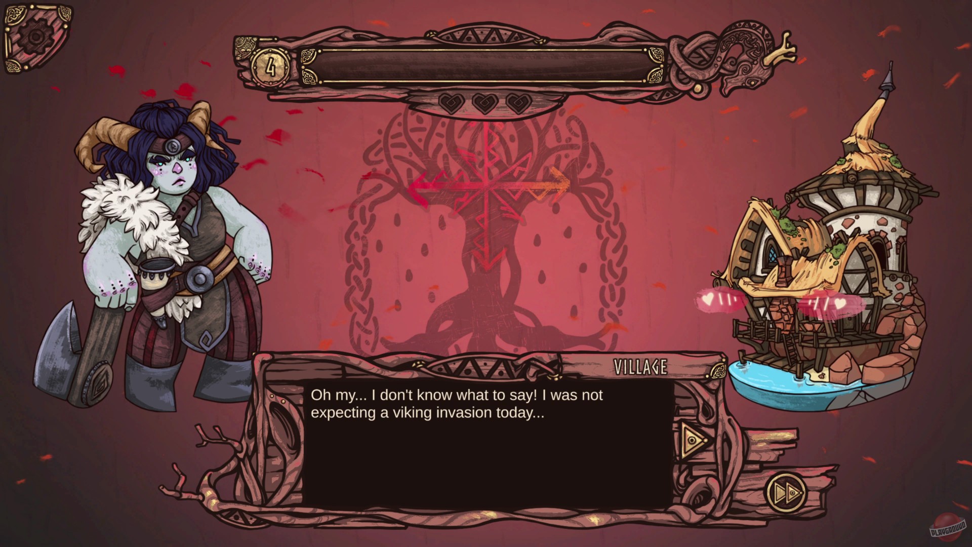 Скриншот из игры Doki Doki Ragnarok - 1