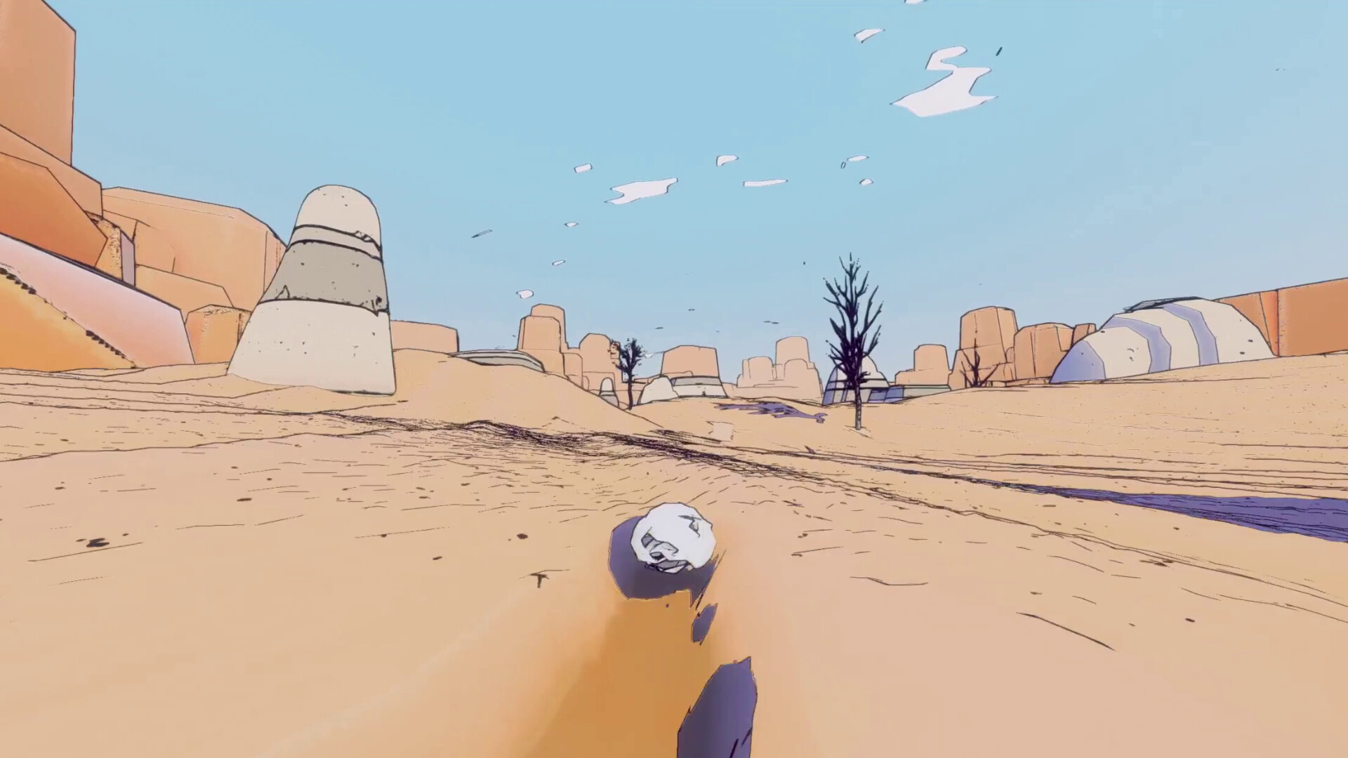 Скриншот из игры Paper Sky - 3