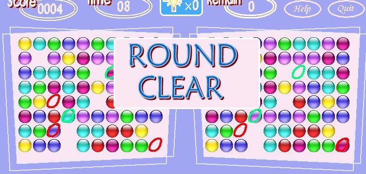 Скриншот из игры BubbleDiff - 3