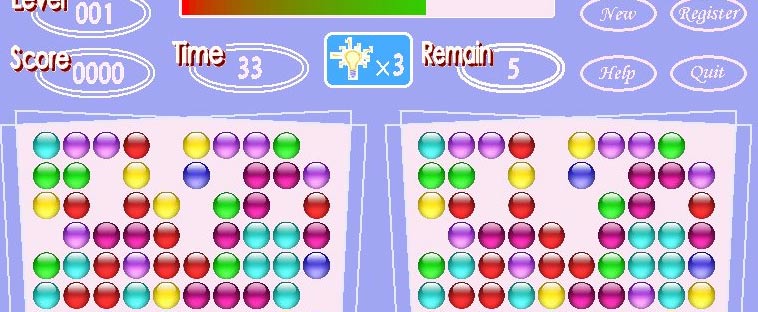 Скриншот из игры BubbleDiff - 4