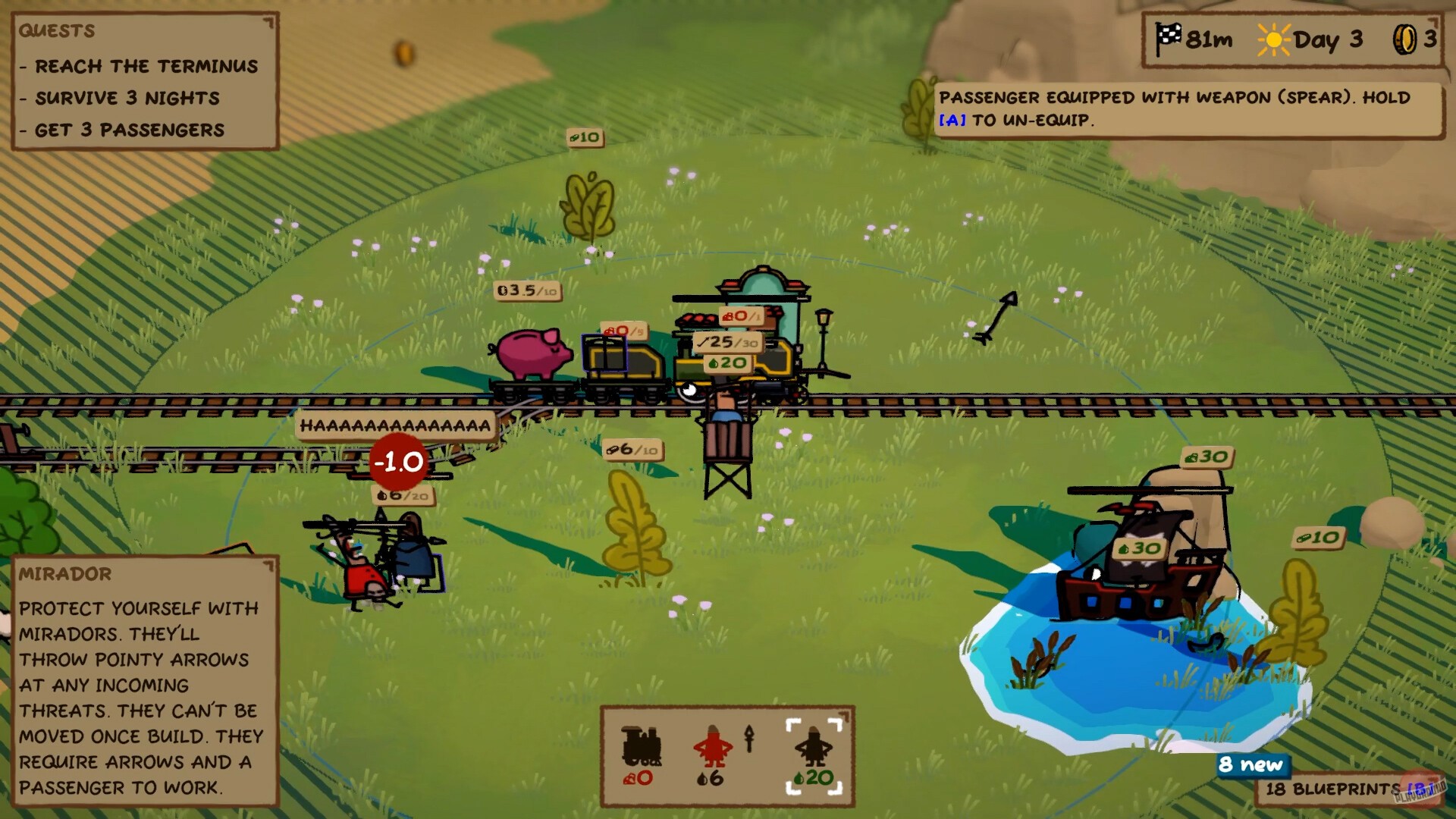 Скриншот из игры Trackline Express - 6