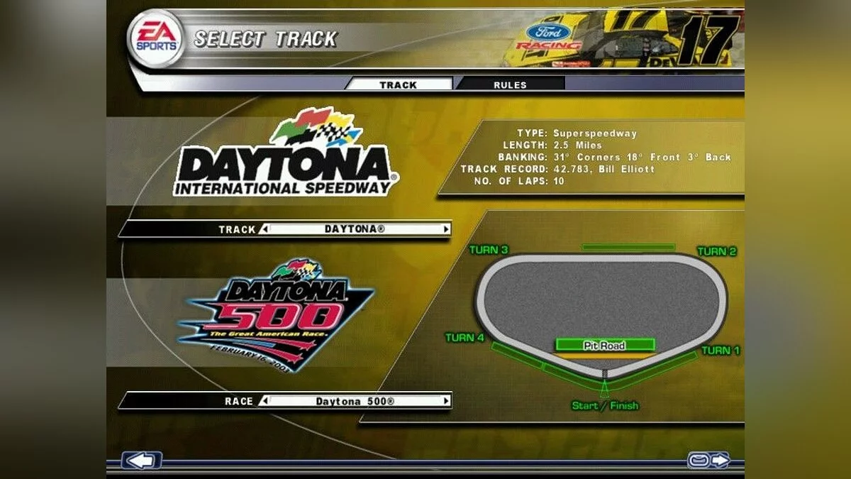 Скриншот из игры NASCAR Thunder 2004 - 17