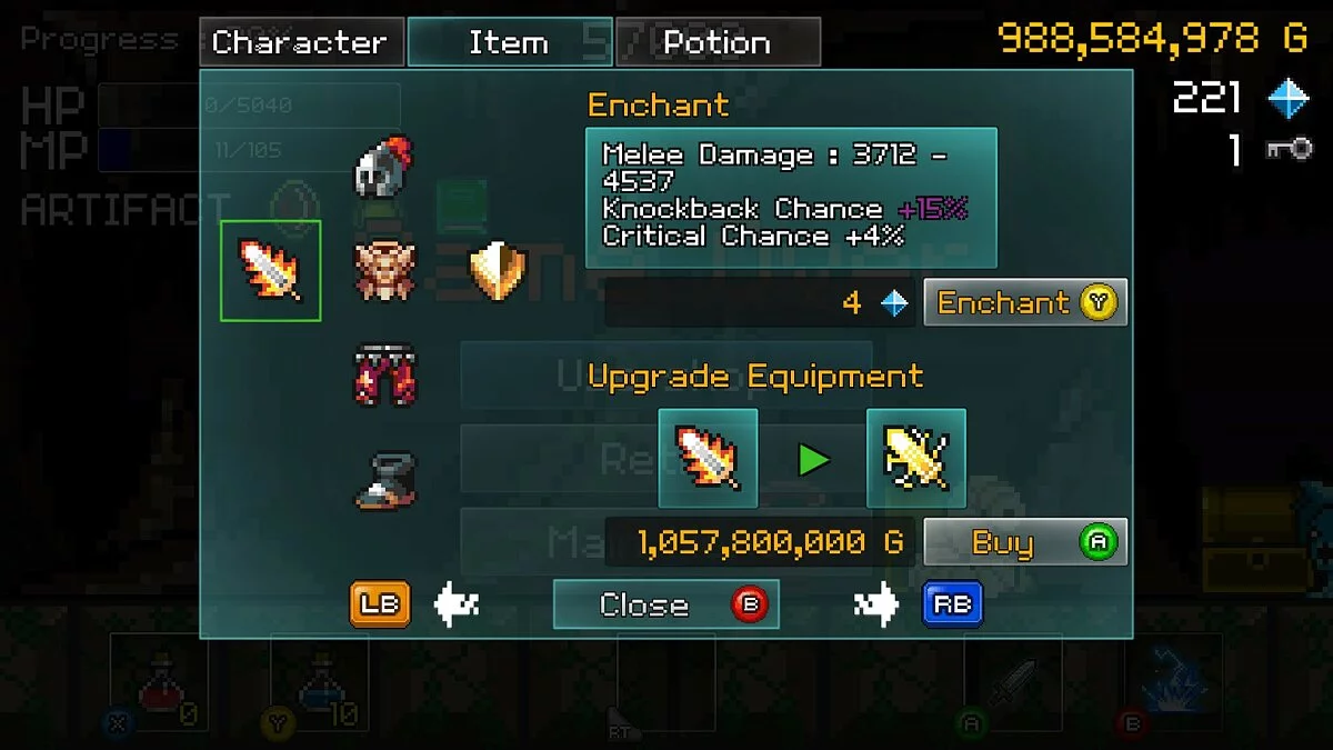 Скриншот из игры Buff Knight Advanced - 11