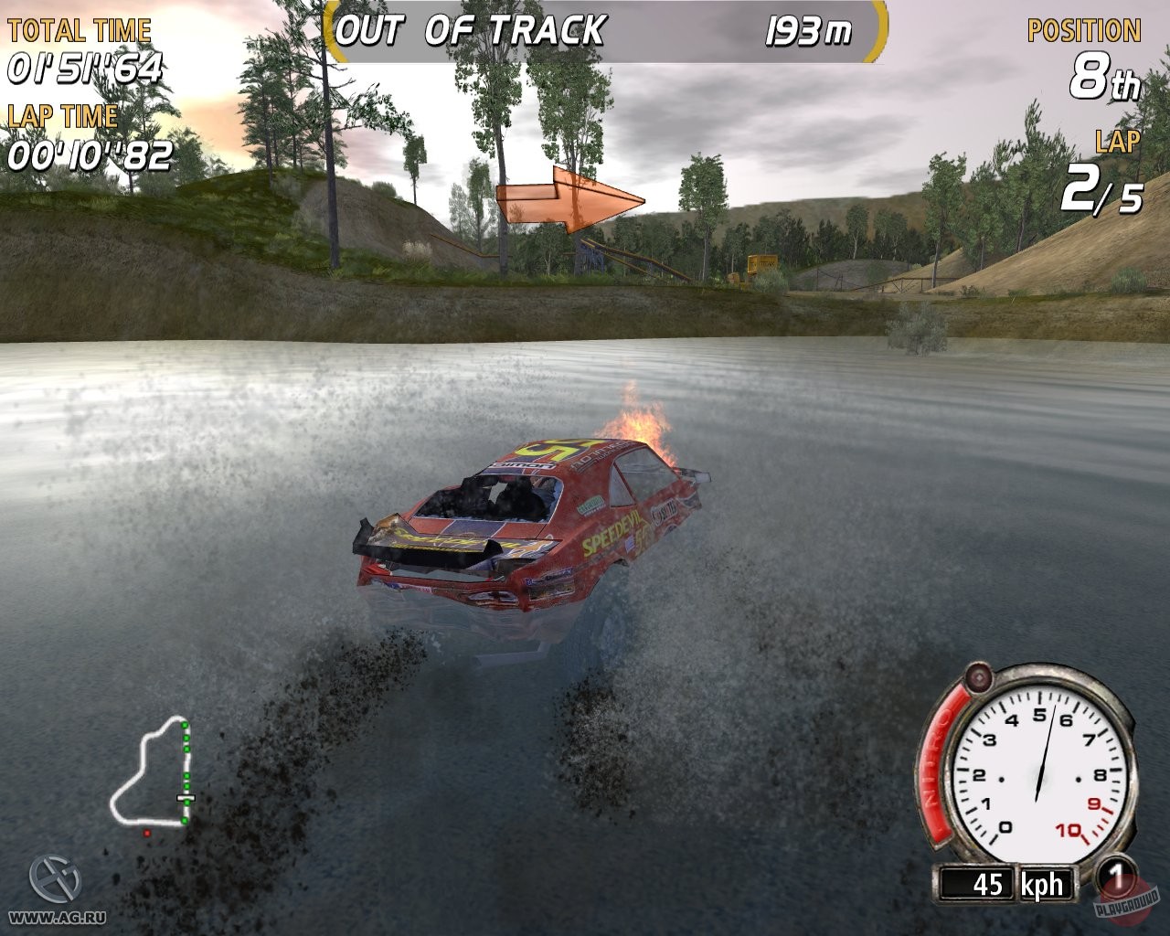 Скриншот из игры FlatOut - 25