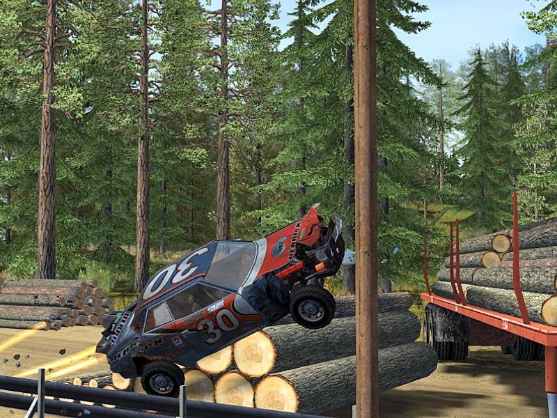 Скриншот из игры FlatOut - 87