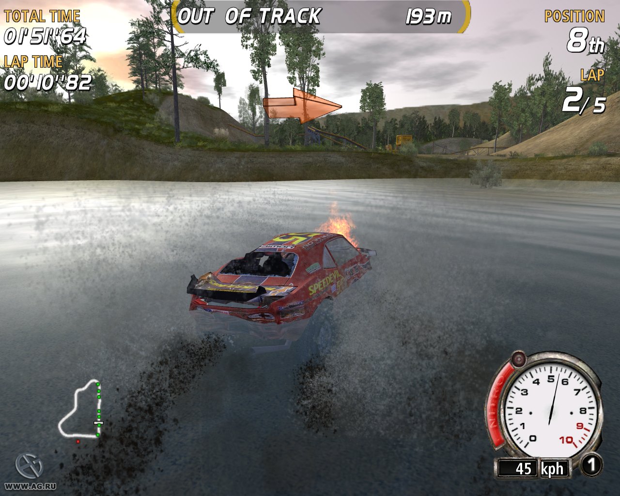 Скриншот из игры FlatOut - 214