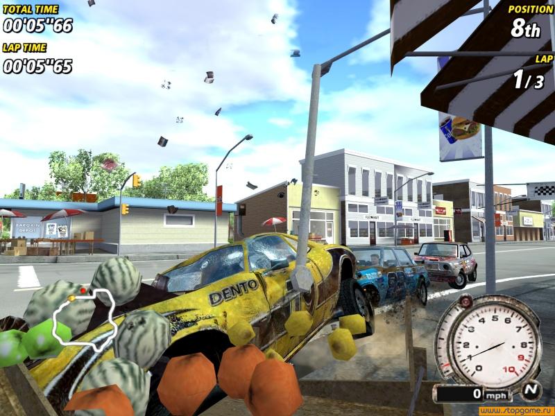 Скриншот из игры FlatOut - 22