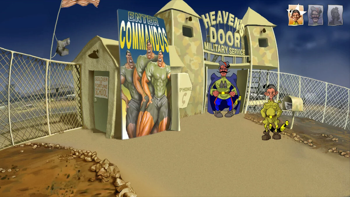 Скриншот из игры Петька и Василий Иванович 3. Возвращение Аляски: Перезагрузка. - 20