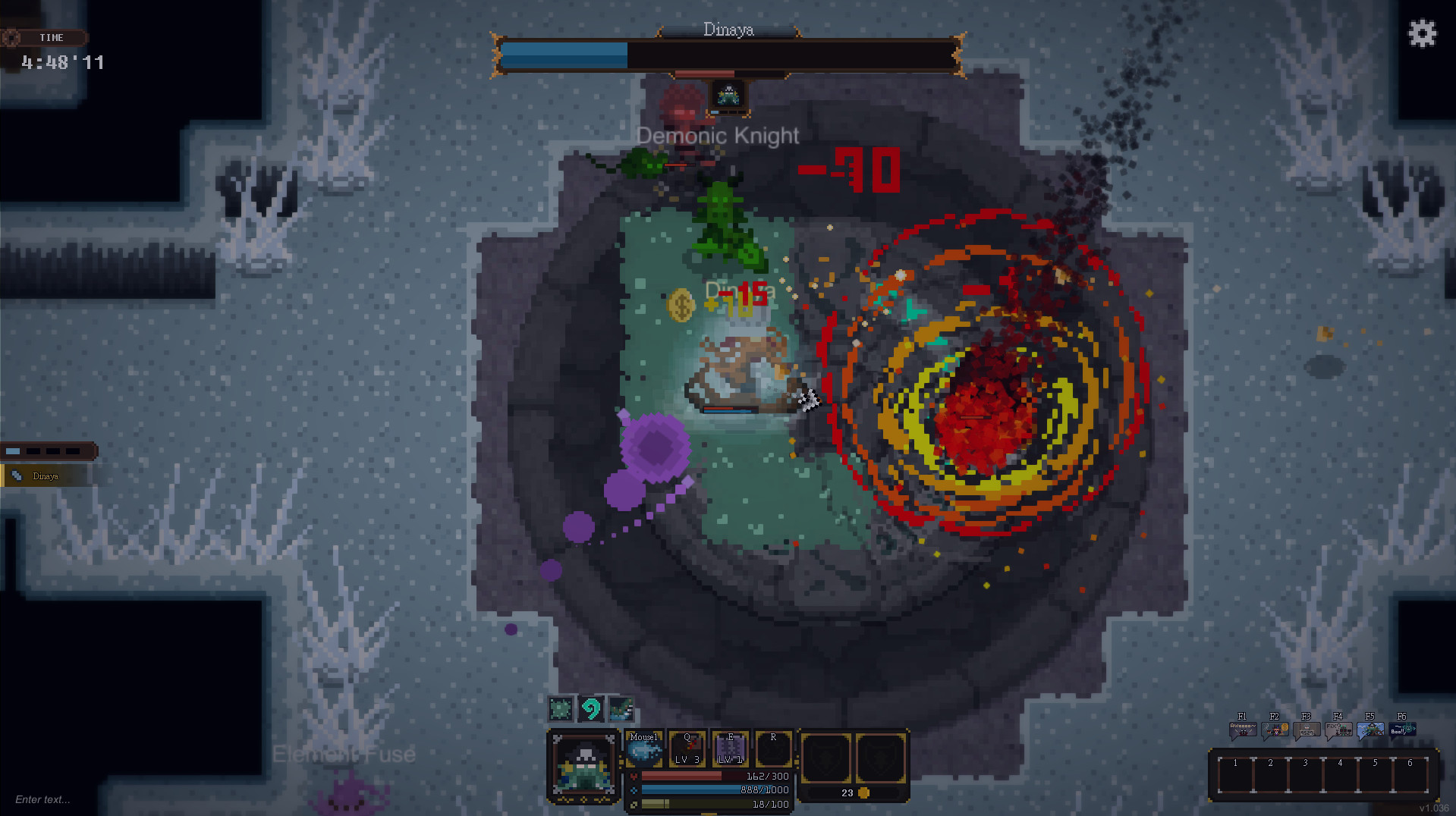 Скриншот из игры Hunger Dungeon - 10