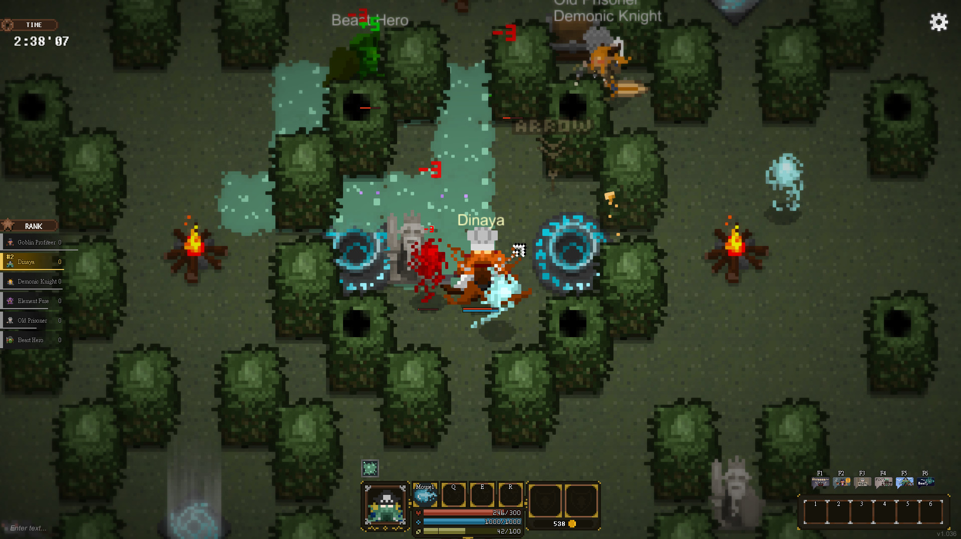 Скриншот из игры Hunger Dungeon - 13