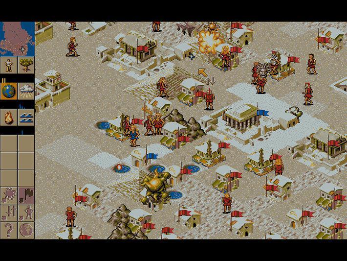 Скриншот из игры Populous 2 - 2