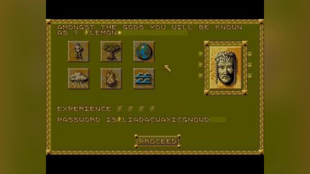 Скриншот из игры Populous 2 - 13