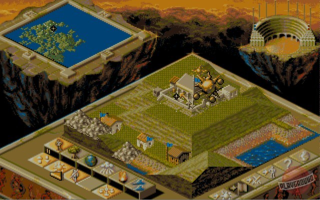 Скриншот из игры Populous 2 - 1