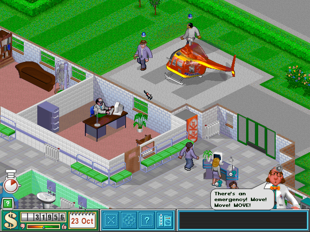 Скриншот из игры Theme Hospital - 42