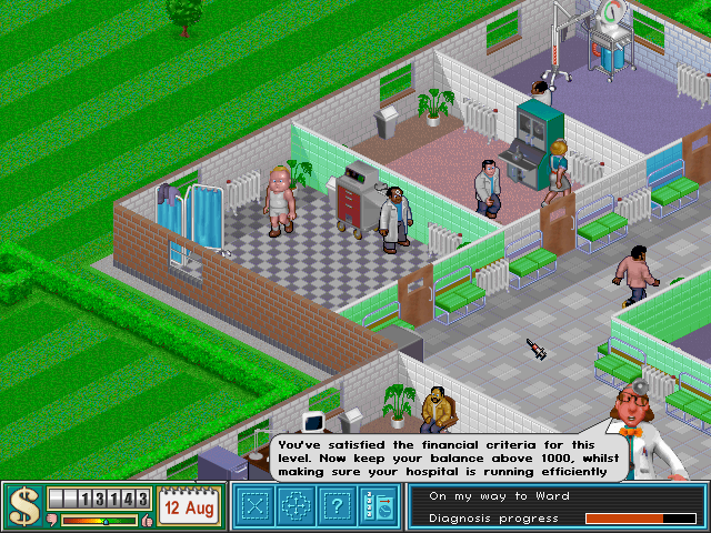 Скриншот из игры Theme Hospital - 7
