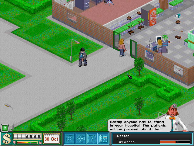 Скриншот из игры Theme Hospital - 19