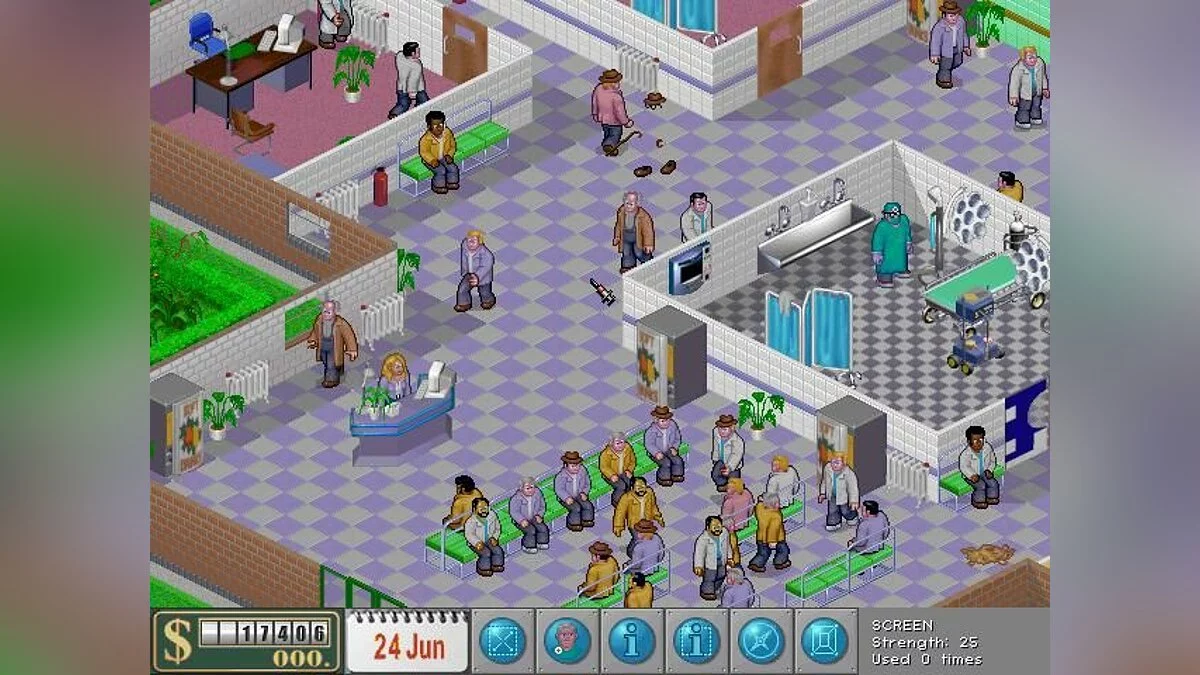 Скриншот из игры Theme Hospital - 23