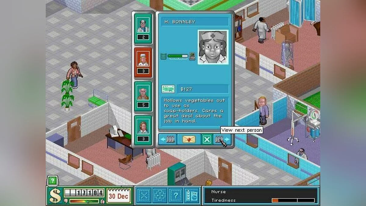 Скриншот из игры Theme Hospital - 2