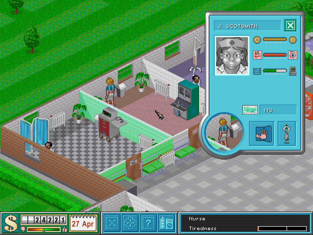 Скриншот из игры Theme Hospital - 36