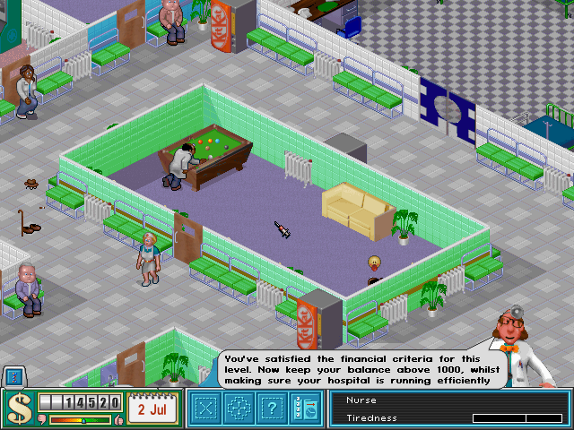Скриншот из игры Theme Hospital - 29