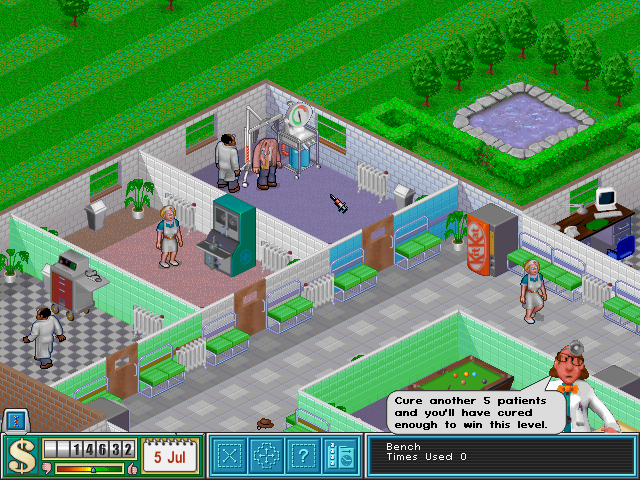 Скриншот из игры Theme Hospital - 38
