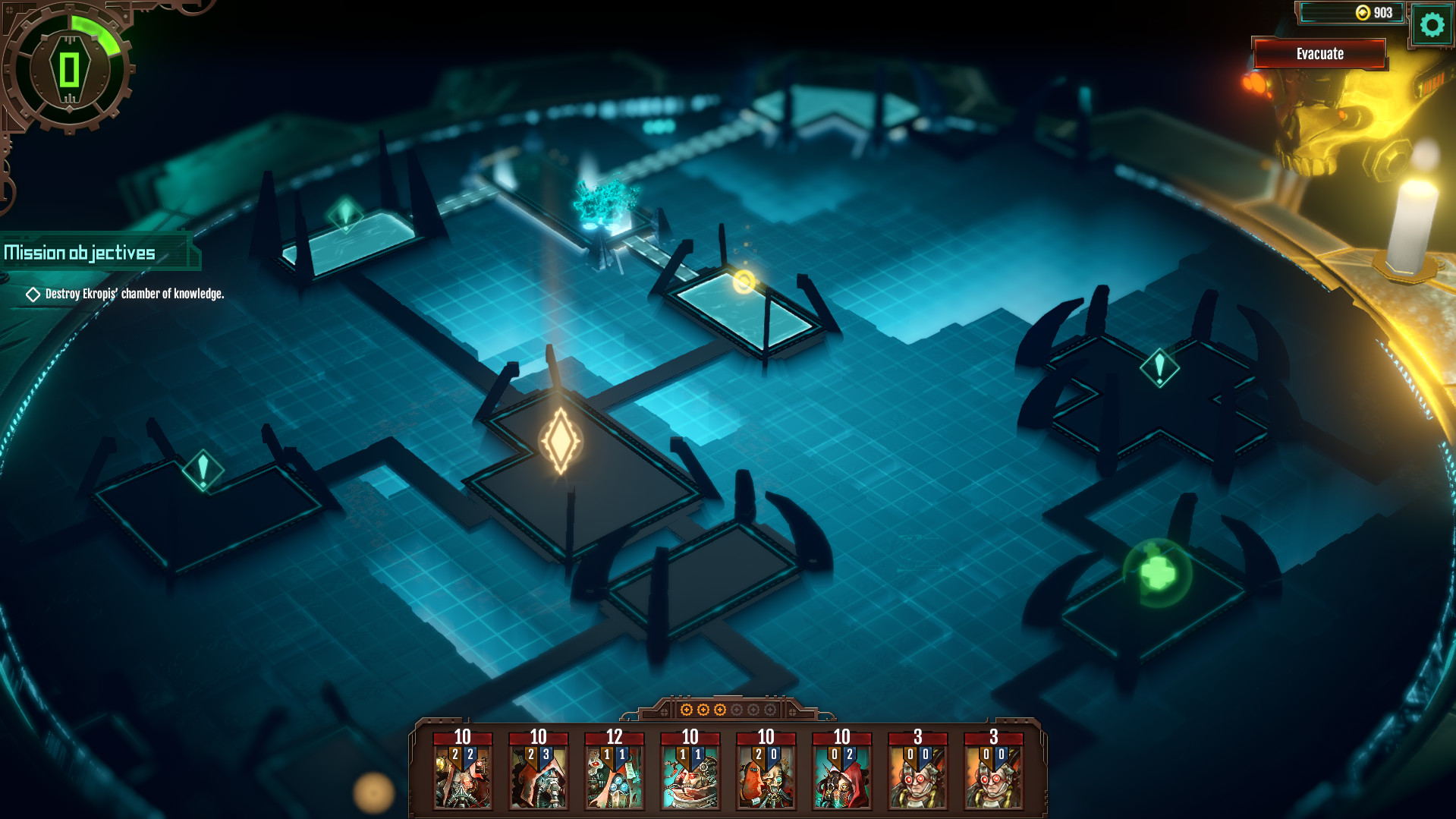 Скриншот из игры Warhammer 40,000: Mechanicus - 12