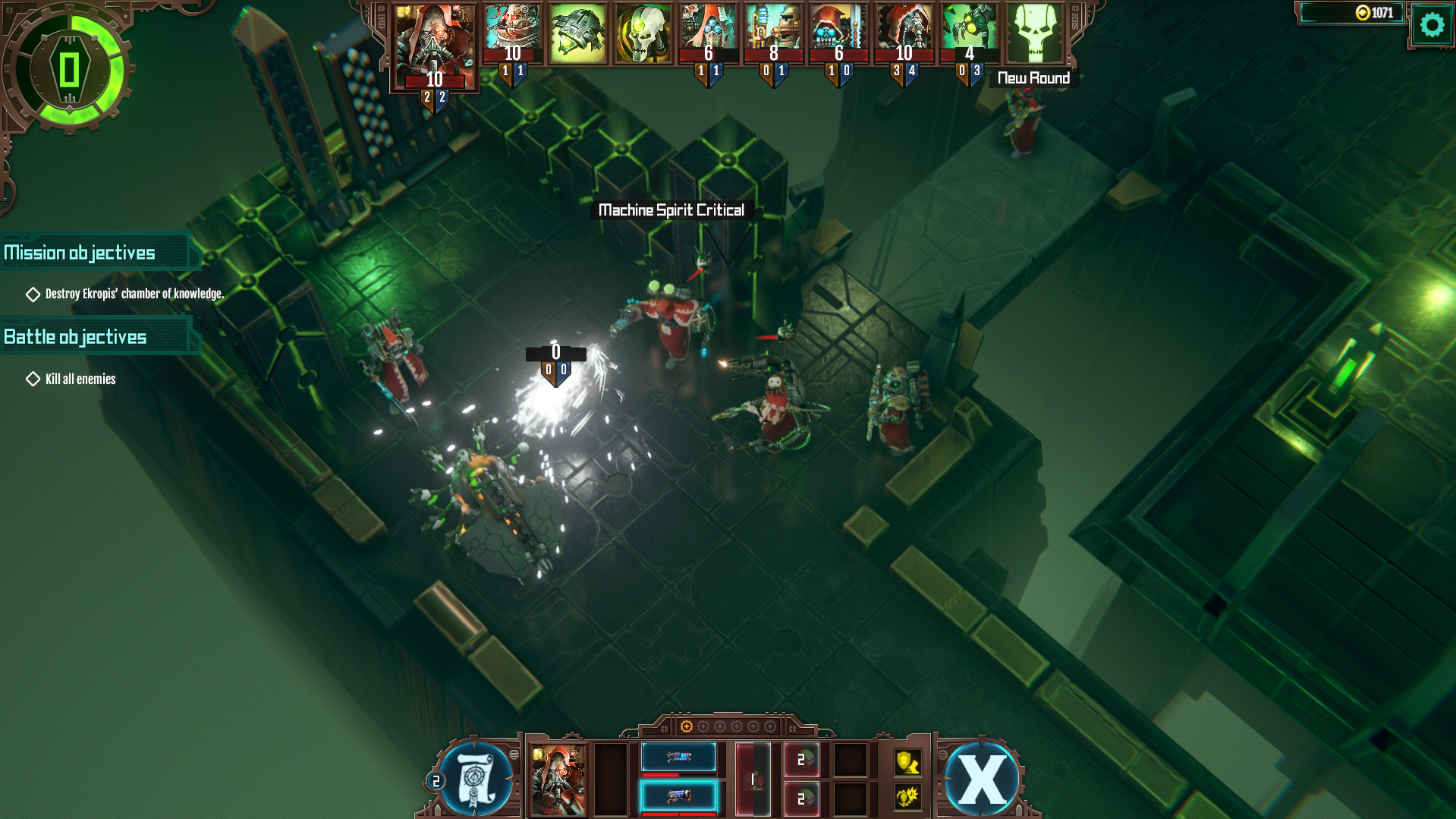 Скриншот из игры Warhammer 40,000: Mechanicus - 39