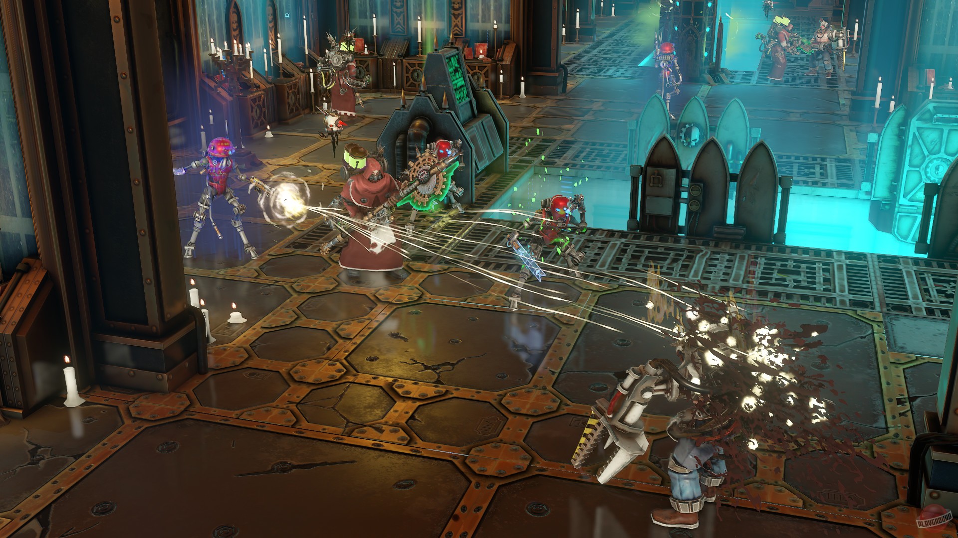 Скриншот из игры Warhammer 40,000: Mechanicus - 23