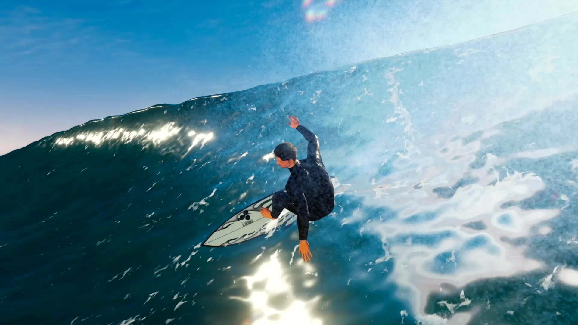 Скриншот из игры Barton Lynch Pro Surfing - 1