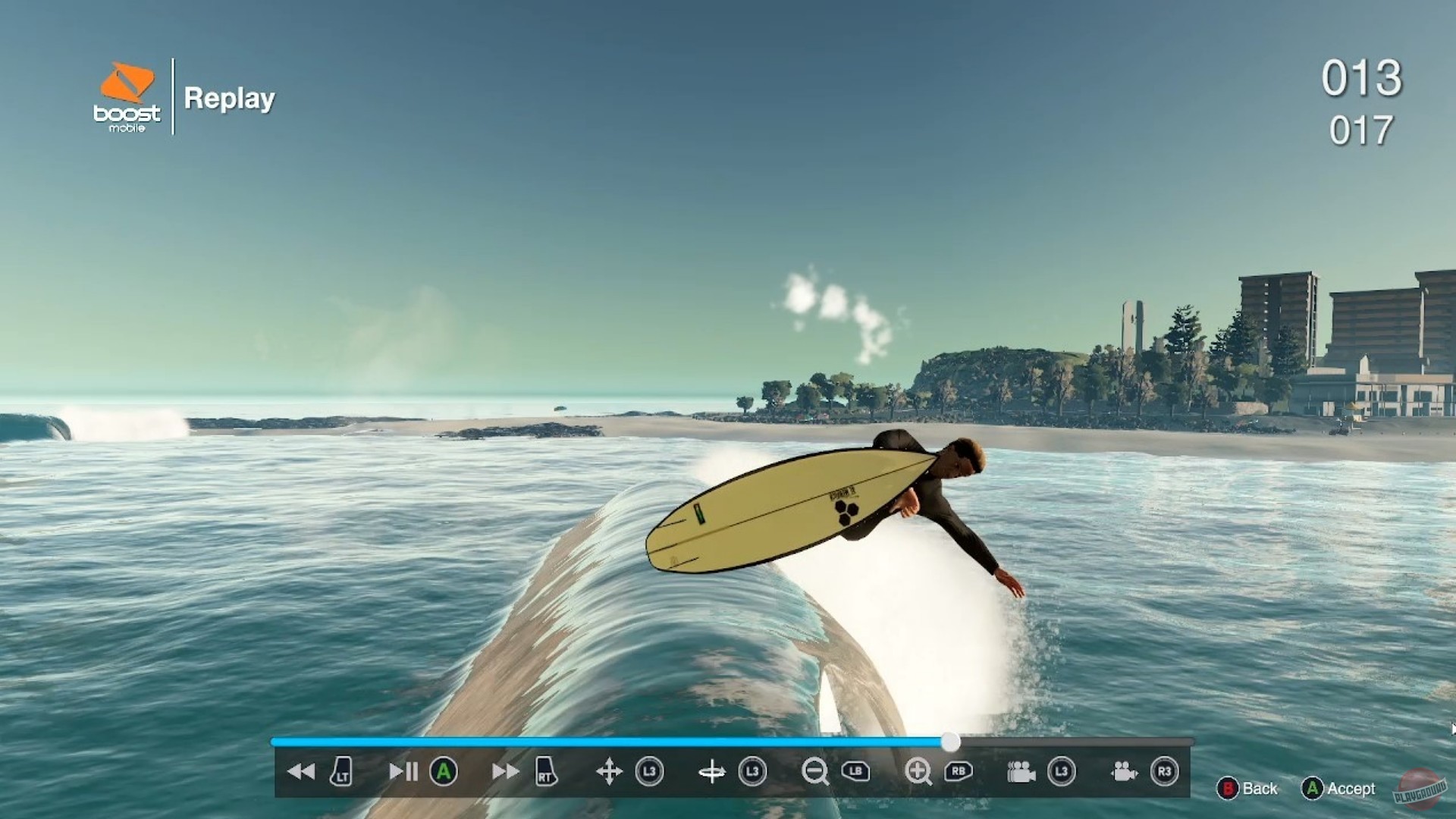 Скриншот из игры Barton Lynch Pro Surfing - 21