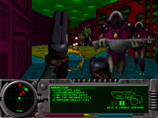 Скриншот из игры Marathon 2: Durandal - 23