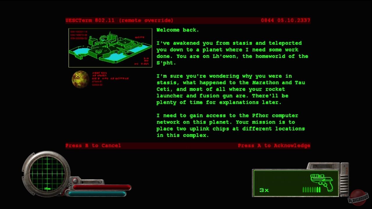 Скриншот из игры Marathon 2: Durandal - 34