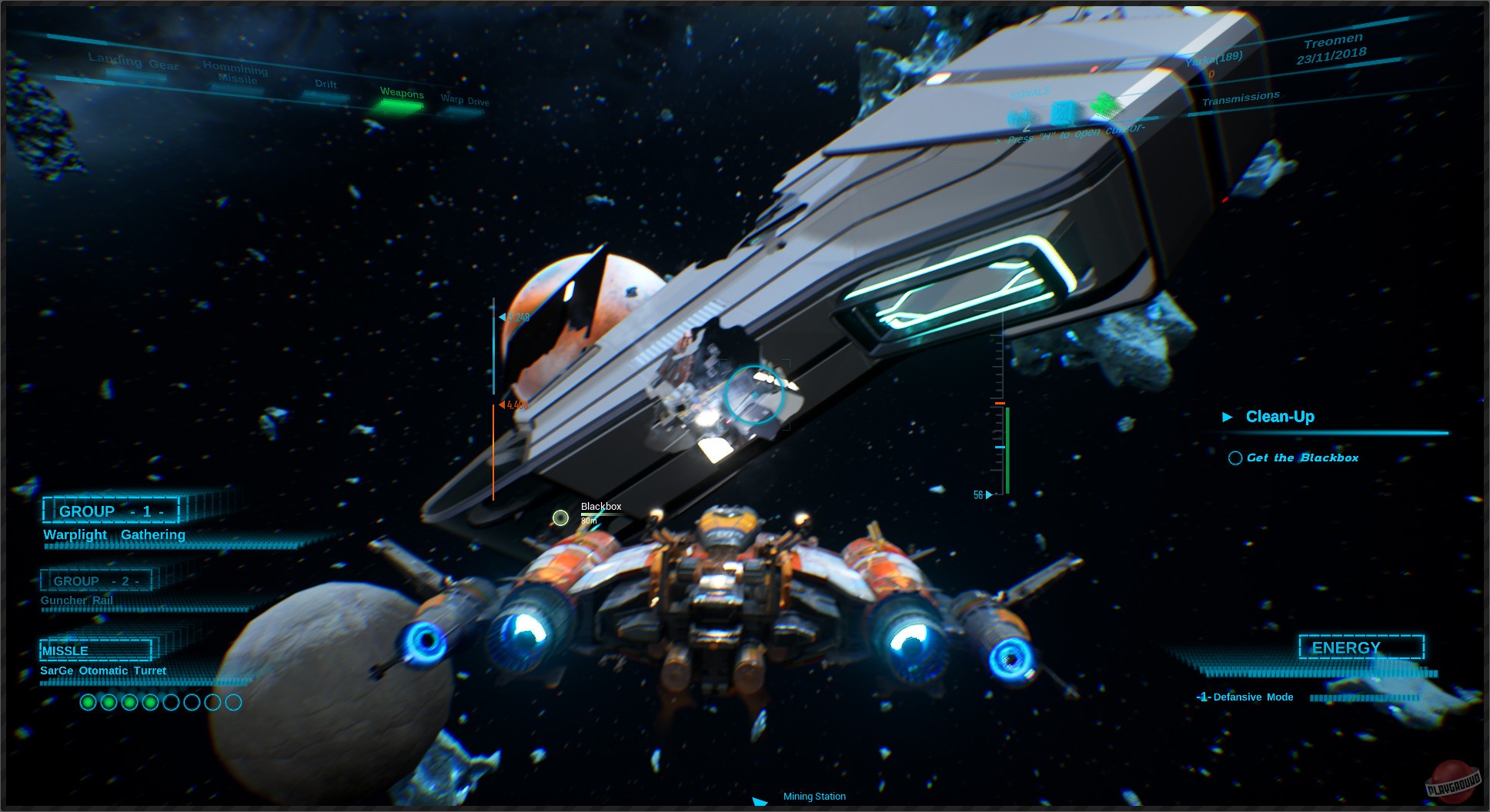 Скриншот из игры SpaceBourne 2 - 16