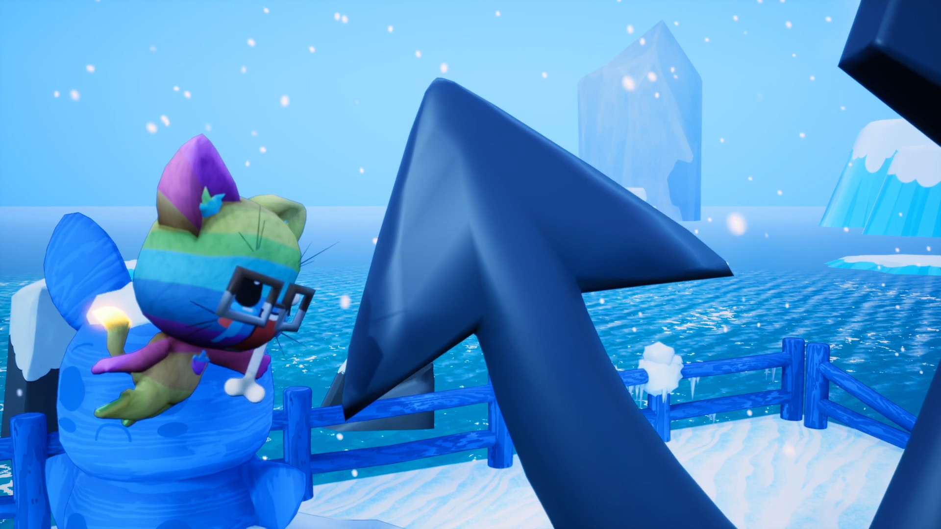 Скриншот из игры Neko Ghost, Jump! - 4